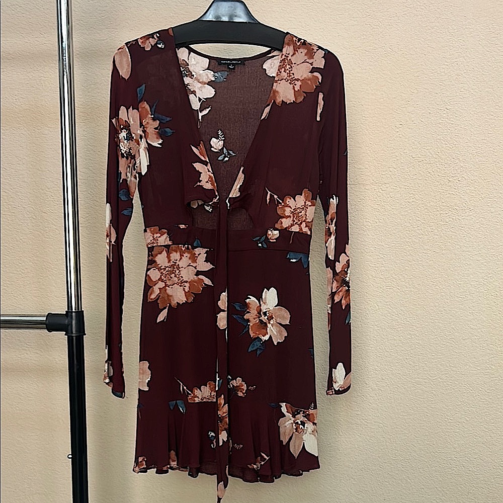 Floral Long Sleeve Dress